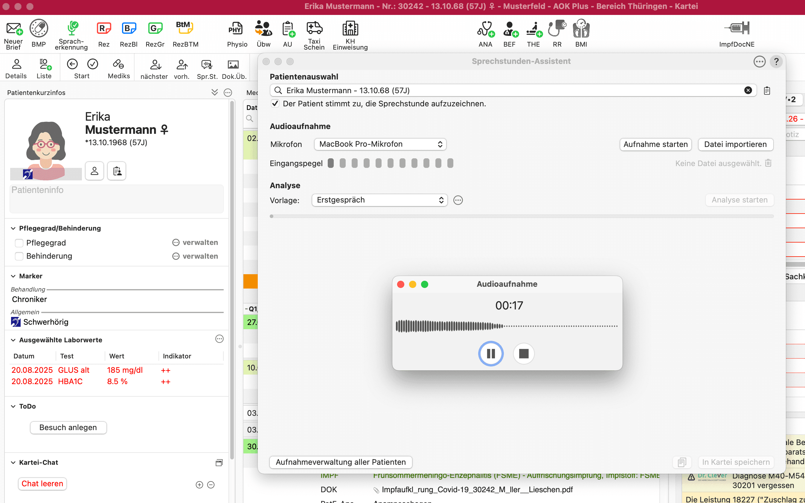 tomedo Praxissoftware: KI-Sprechstunden-Assistent